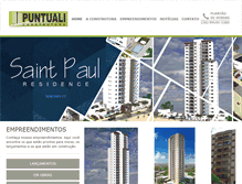 Tablet Screenshot of construtorapuntuali.com.br